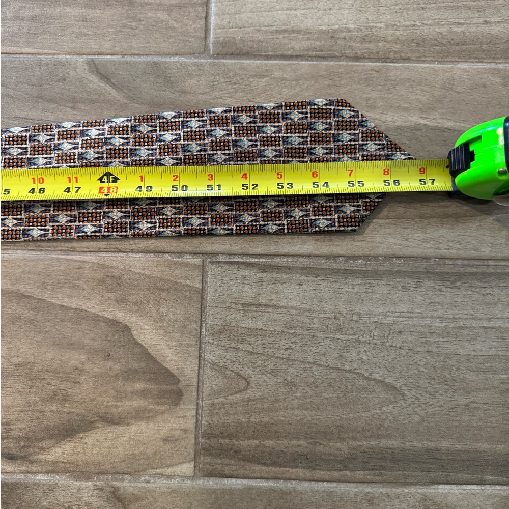 Vtg Robert Talbott Multicolor Patterned Tie, 100%… - image 5